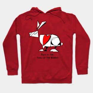 Born in the Year of the Rabbit Hoodie